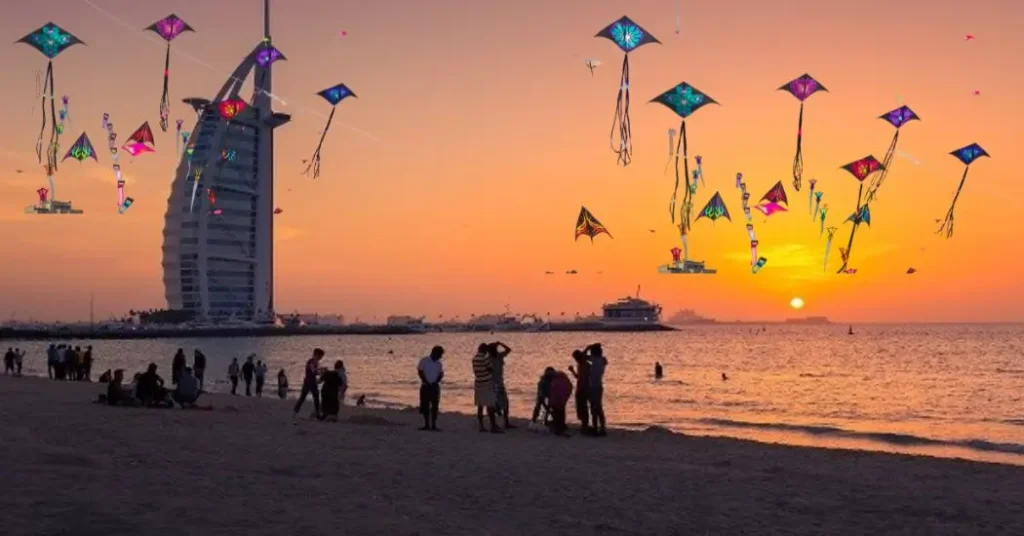 Watch Picturesque Sunset At Kite Beach