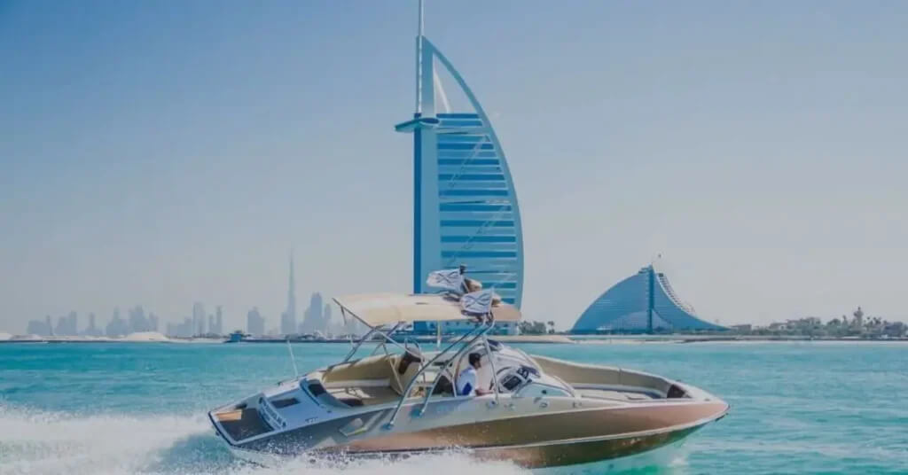 Luxurious and Comfortable Speedboat Ride at Burj Al Arab